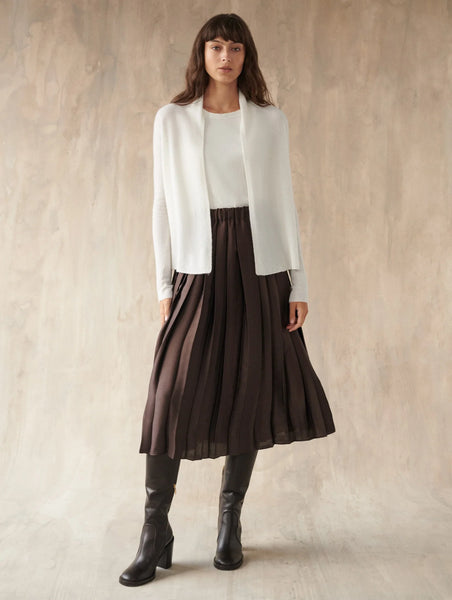 Mini Trapeze Cashmere Cardigan