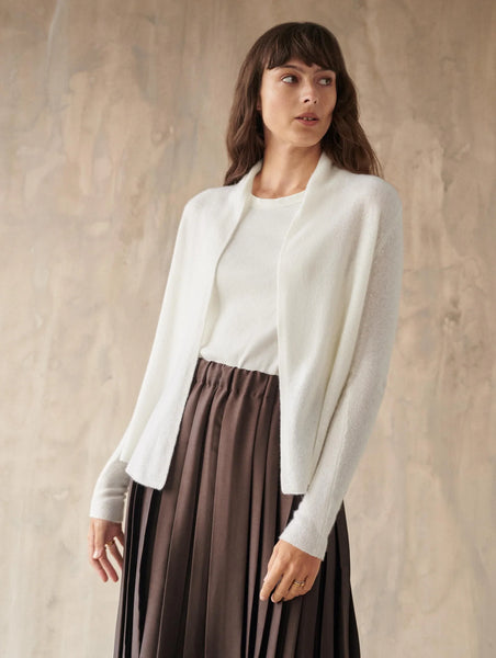 Mini Trapeze Cashmere Cardigan
