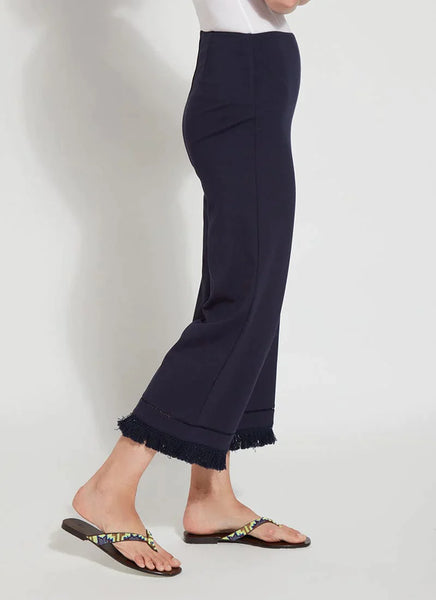 Cropped Coastal Wide Leg Pant