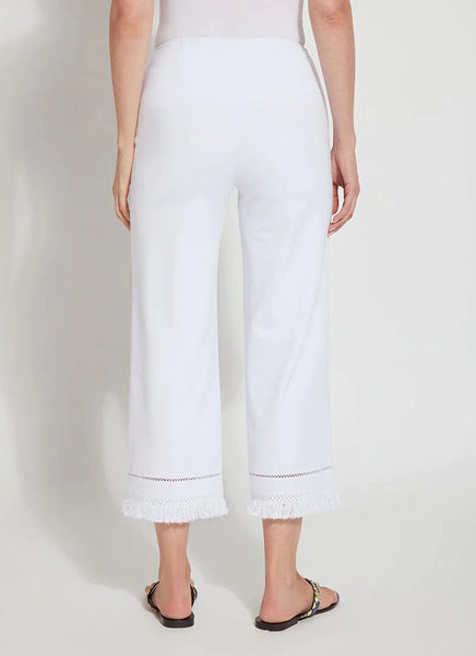 Cropped Coastal Wide Leg Pant