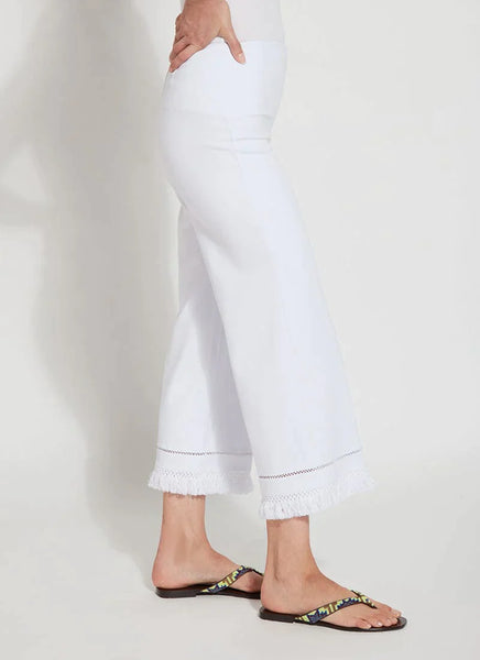 Cropped Coastal Wide Leg Pant