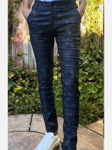Ronit Blue Camo Pant