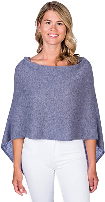 Cashmere Dress Topper Poncho