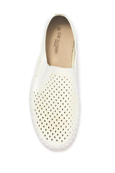 Tulip Perforated Slip-On Sneakers