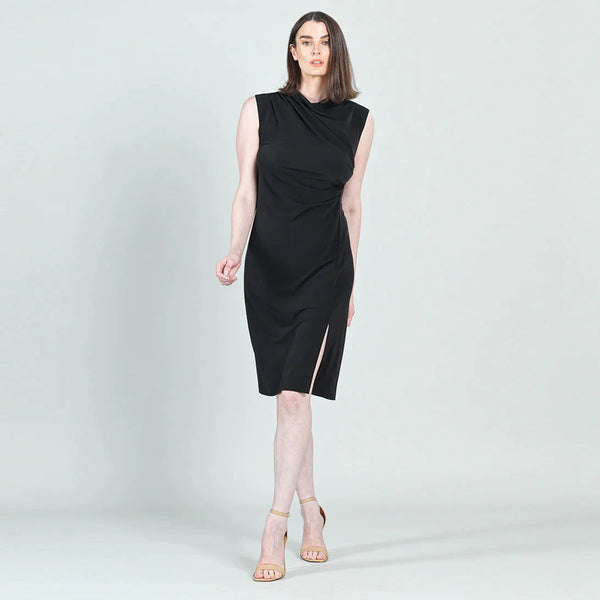 Side Slit Midi Dress