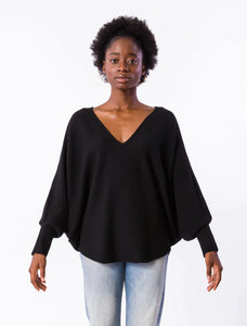 Ryu V-Neck Ribbed Top