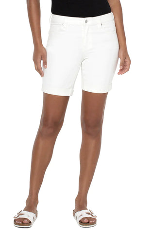 Marley Girlfriend Short with Roll Cuff