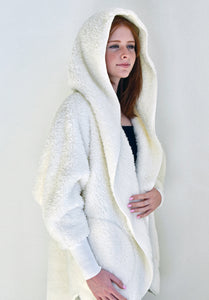 Hooded Plush Wrap