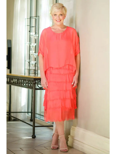 Gail Tiered Ruffle Dress