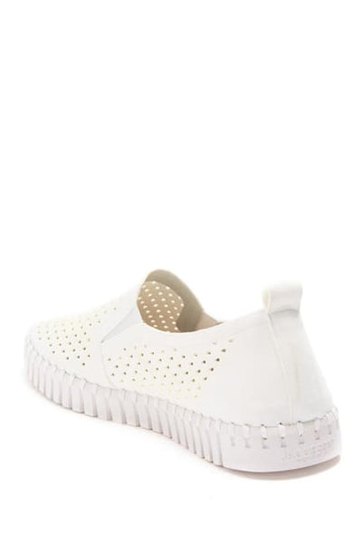 Tulip Perforated Slip-On Sneakers