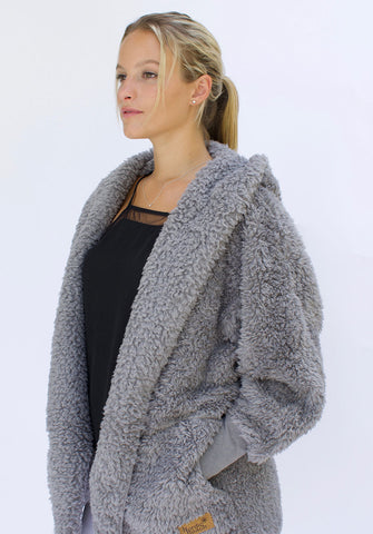 Hooded Plush Wrap