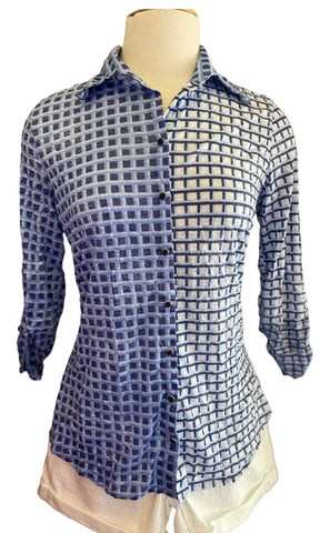 Crushed Snap Front Shirt