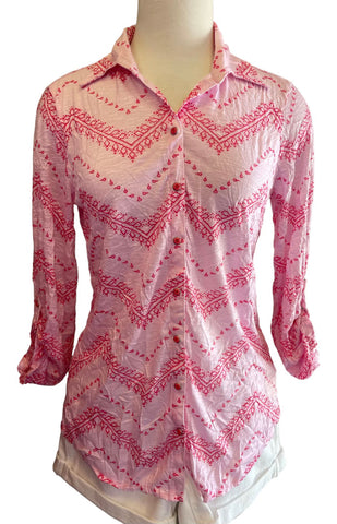 Crushed Snap Front Shirt