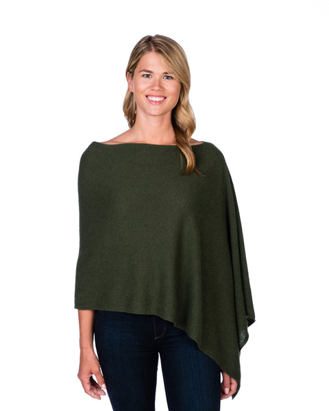 Cashmere Dress Topper Poncho