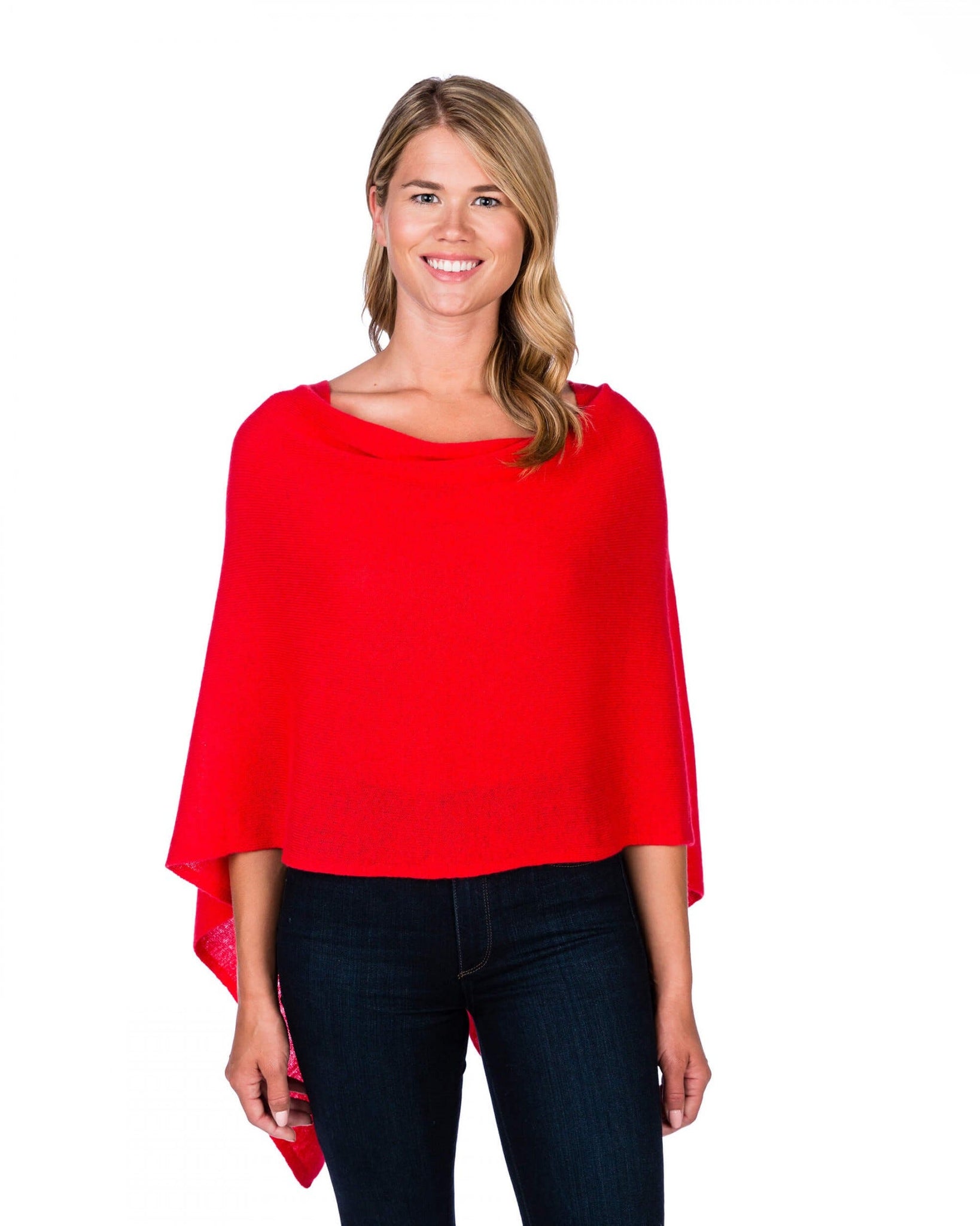 Cashmere Dress Topper Poncho
