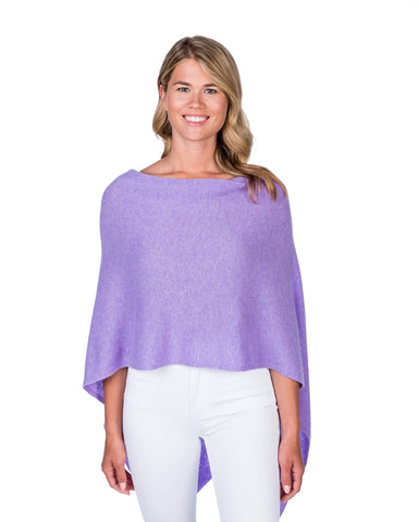 Cashmere Dress Topper Poncho