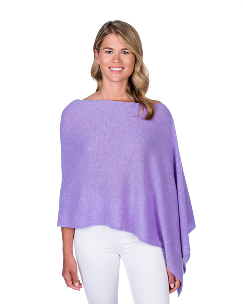 Cashmere Dress Topper Poncho