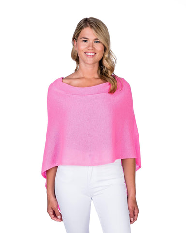 Cashmere Dress Topper Poncho