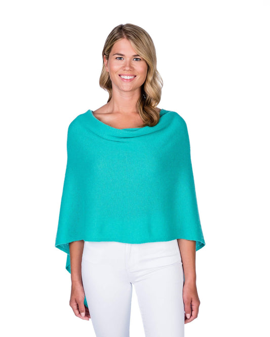 Cashmere Dress Topper Poncho