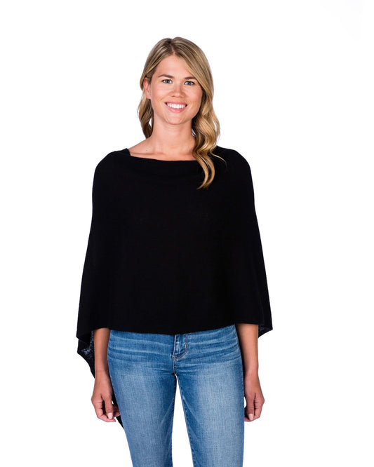 Cashmere Dress Topper Poncho