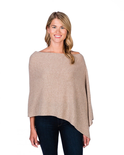 Cashmere Dress Topper Poncho