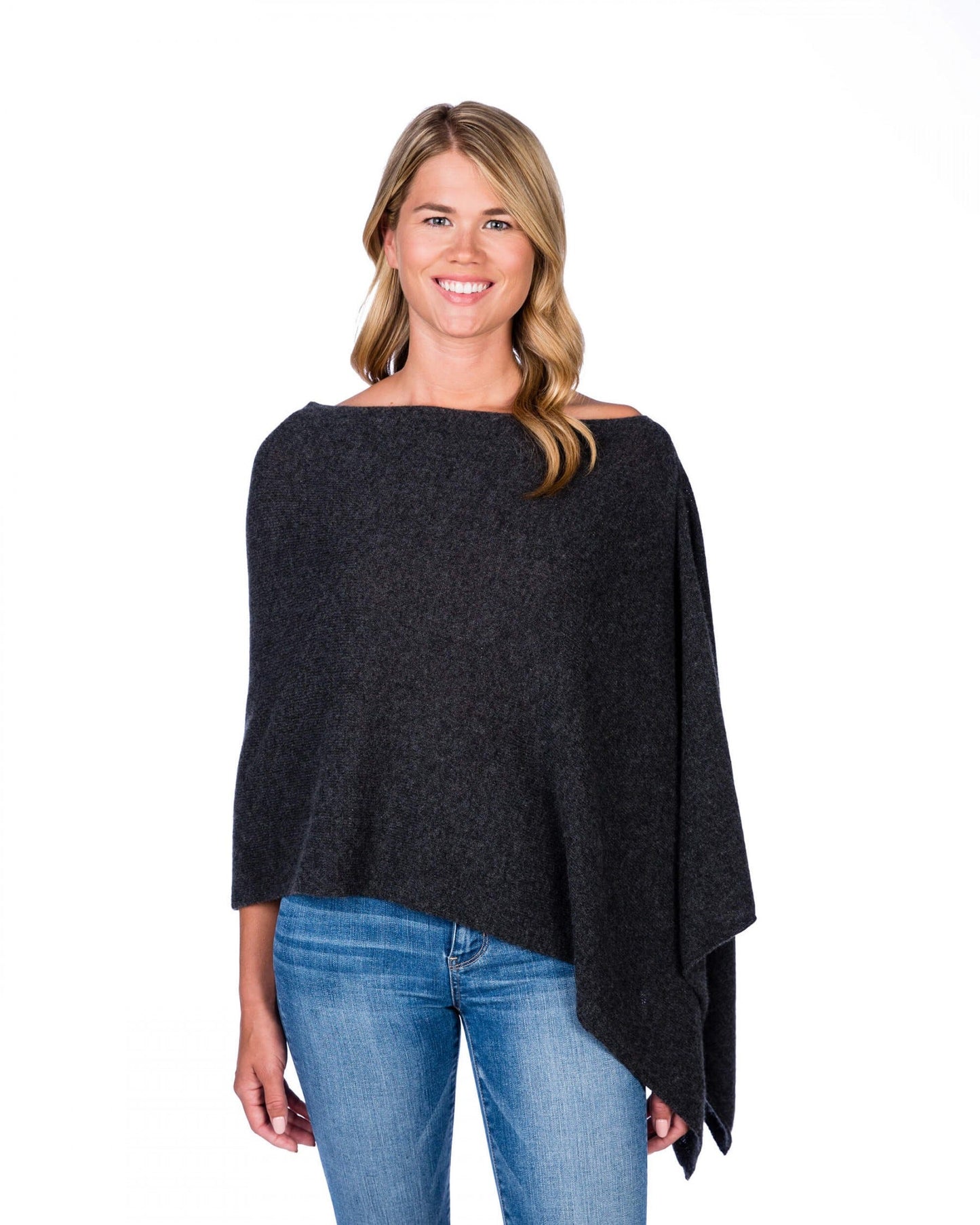 Cashmere Dress Topper Poncho