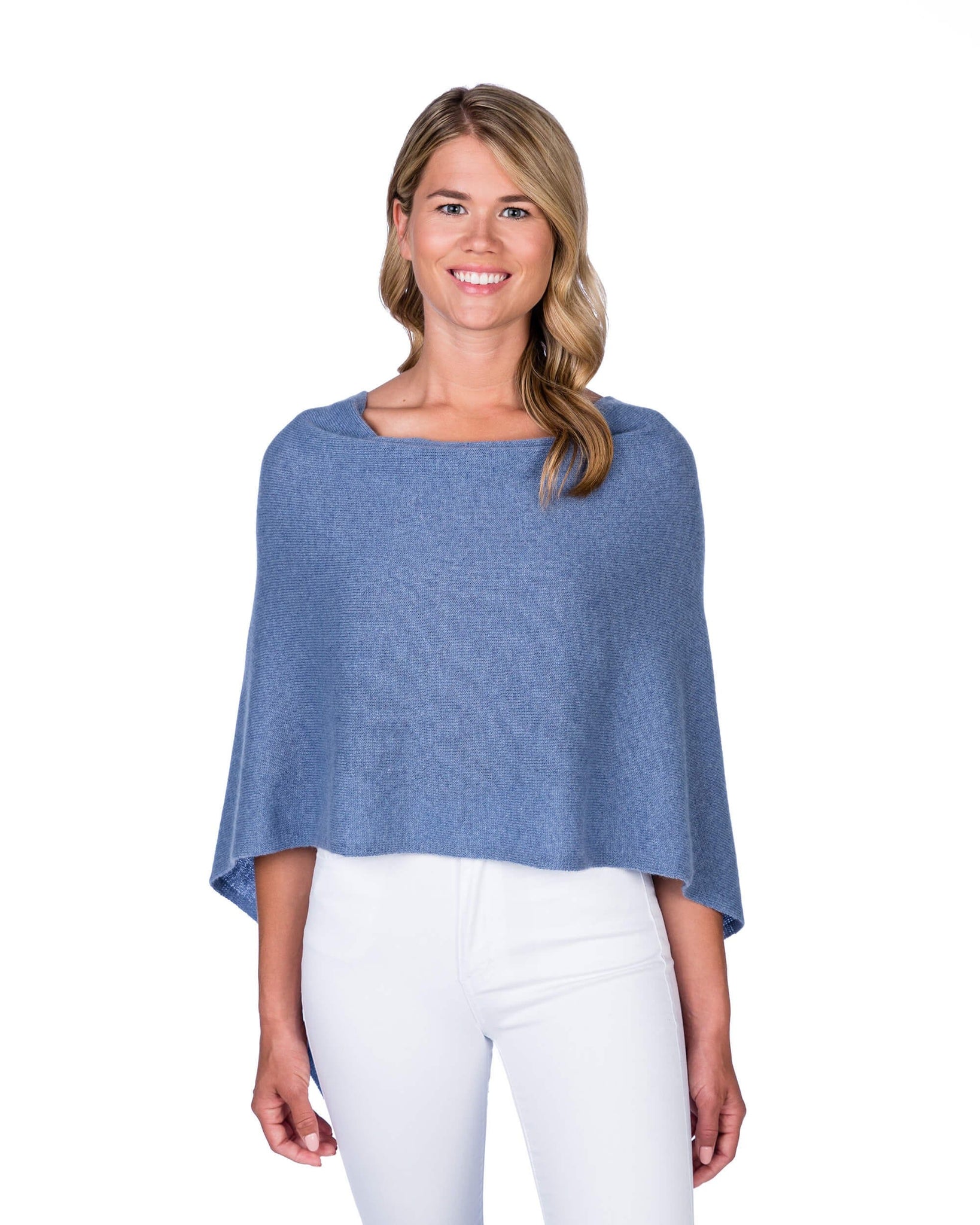 Cashmere Dress Topper Poncho