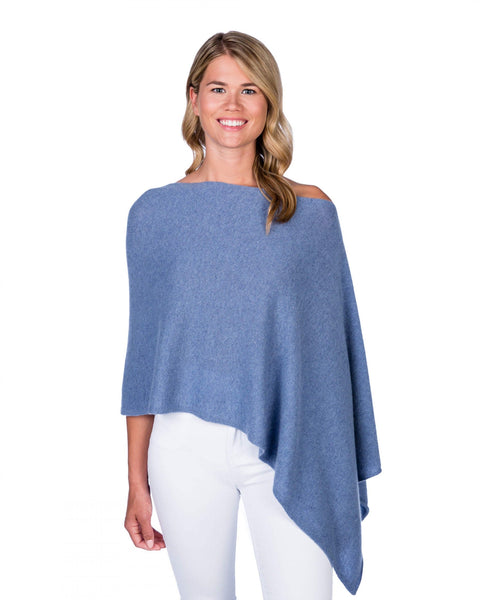 Cashmere Dress Topper Poncho