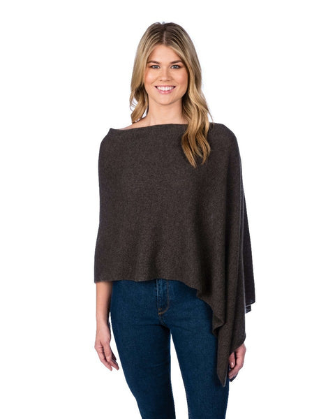 Cashmere Dress Topper Poncho