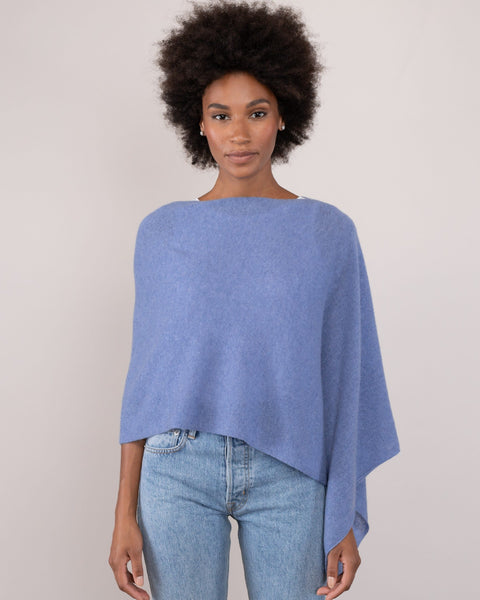 Cashmere Dress Topper Poncho
