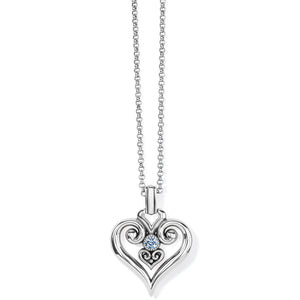 Alcazar Heart Glint Convertible Necklace