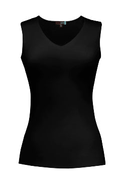 Sleeveless Vneck Top