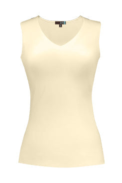 Sleeveless Vneck Top